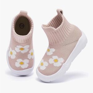 Flower Knit Shoes - 12-15M
